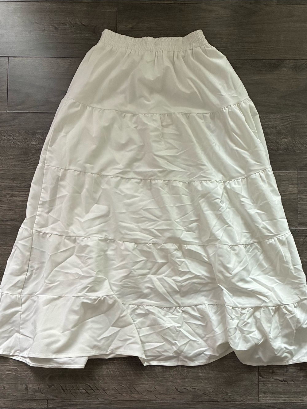 White long skirt